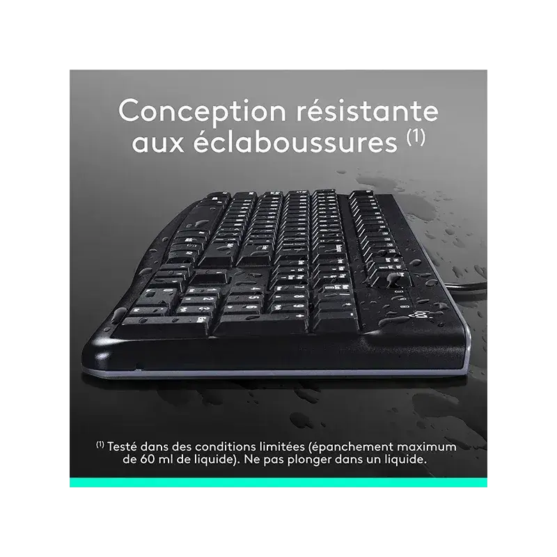 LOGITECH K120 QWERTY — vue 3