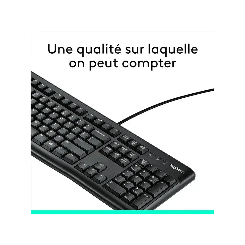 LOGITECH K120 QWERTY — vue 4